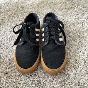 Adidas Men's Black and Brown Sneakers